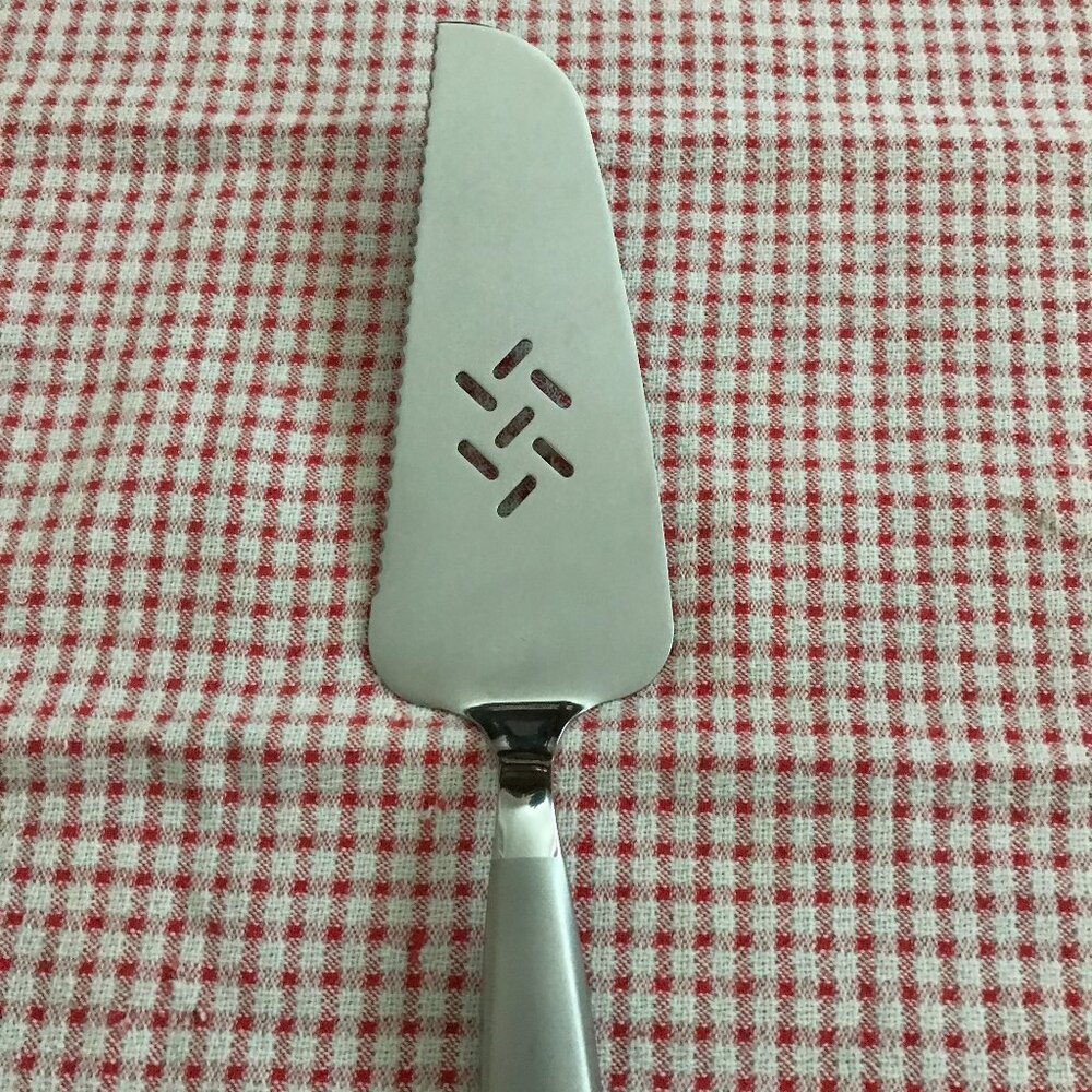 🍰 Vintage Hoffritz Platinum Series Pie Server – Elegant Stainless Steel